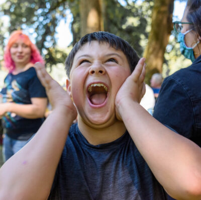 A happy kid