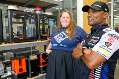 NASCAR star Brown