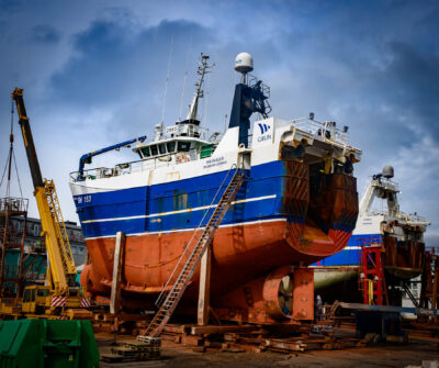 Icelandic fishing boat