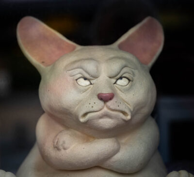 funny statue from japan