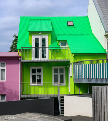 A splash of color