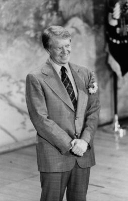 Jimmy Carter's first town meeting