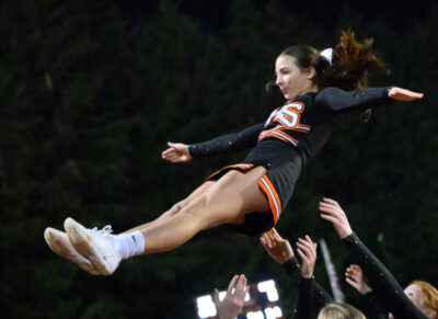 Cheerleader Flying